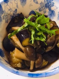 超簡単♬ なすとしめじの煮浸し-レシピのメイン写真