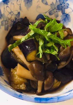 超簡単♬ なすとしめじの煮浸し-レシピのメイン写真
