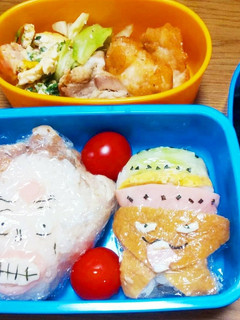 はっちゃん・パッパグ弁当-レシピのメイン写真