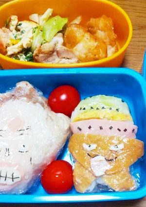 はっちゃん・パッパグ弁当-レシピのメイン写真