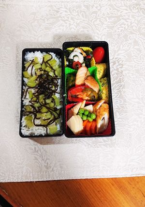 大根の葉の部分と塩こぶの振りかけです-レシピのメイン写真