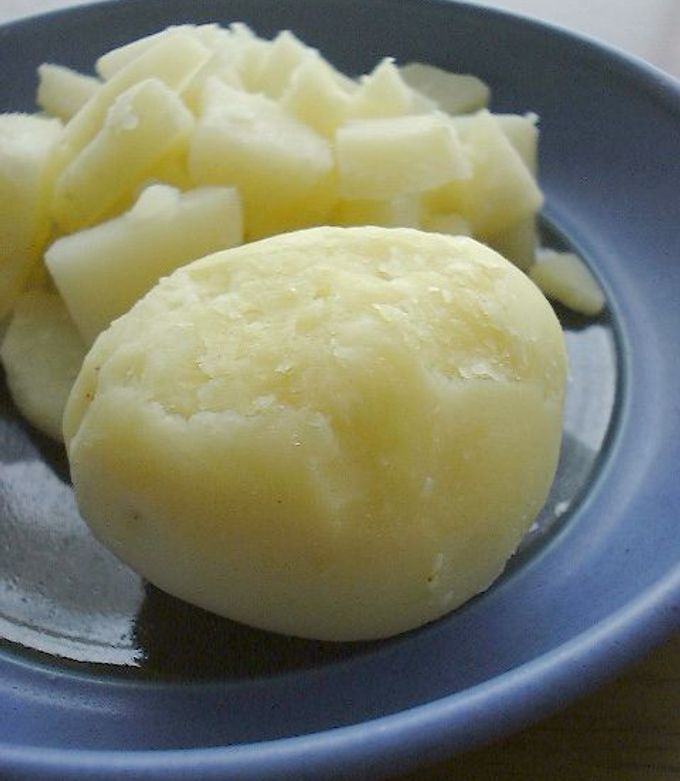 電子レンジで少しエコ～じゃがいもの茹で方-レシピのメイン写真