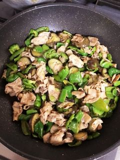 豚肉と茄子とピーマンの味噌炒め-レシピのメイン写真