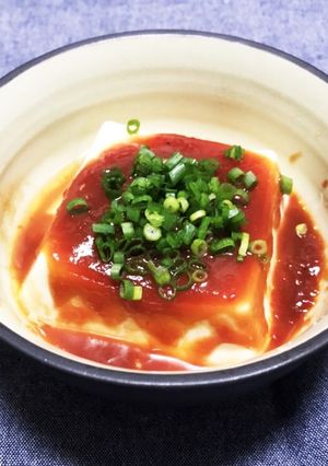 チリ豆腐(レンジ調理)-レシピのメイン写真