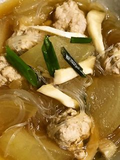 冬瓜の簡単めんつゆ煮-レシピのメイン写真