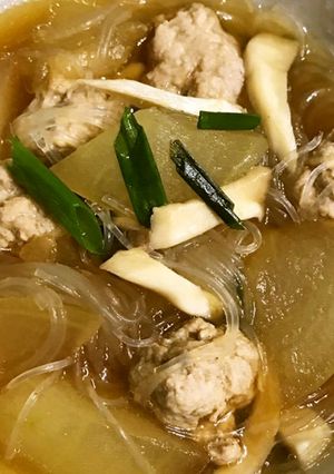 冬瓜の簡単めんつゆ煮-レシピのメイン写真