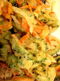 ゴーヤ入り野菜のかき揚げ☆-レシピのメイン写真