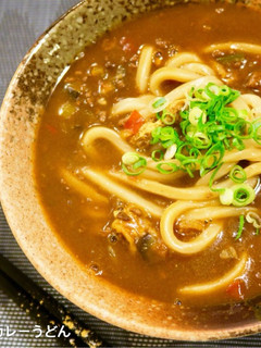 ✼リメイク✼キーマカレーうどん-レシピのメイン写真
