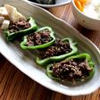 <手づかみ焼肉>焼肉on生ピーマン