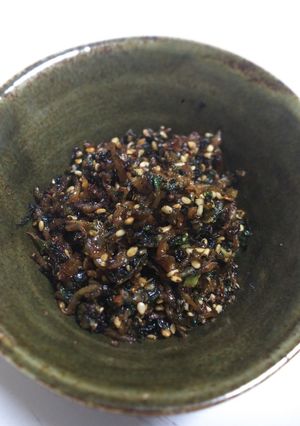 セロリとしらすのふりかけ♪-レシピのメイン写真