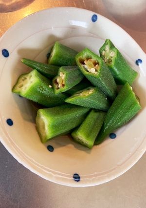 オクラだけ！簡単おひたし-レシピのメイン写真