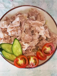 時短簡単豚肉の冷しゃぶ-レシピのメイン写真