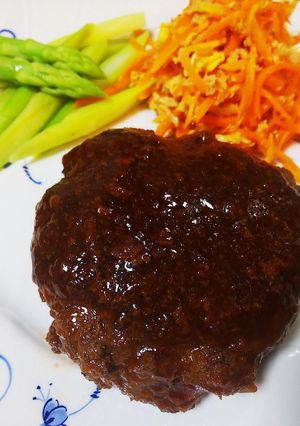 冷めてもふわふわ蒸しハンバーグ-レシピのメイン写真