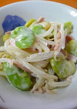 簡単!そら豆のサラダ-レシピのメイン写真