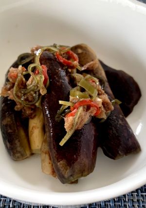 超簡単！！昆布と鰹風味が効いた茄子の漬物-レシピのメイン写真