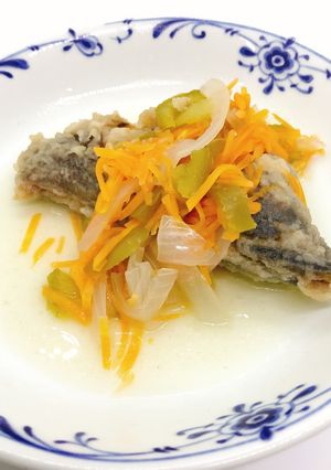 【病院】揚げ魚の甘酢づけ【給食】-レシピのメイン写真