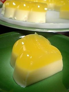 オレンジの2層ムース-レシピのメイン写真