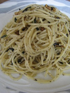 和えるだけ♪ワサビ香る 和風パスタ-レシピのメイン写真