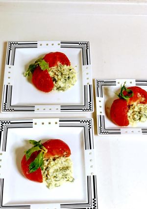 冷やしトマト 辛子ドレッシングかけ-レシピのメイン写真