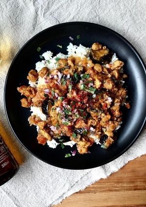 ベジ＊ソイミートと茄子のキーマカレー-レシピのメイン写真