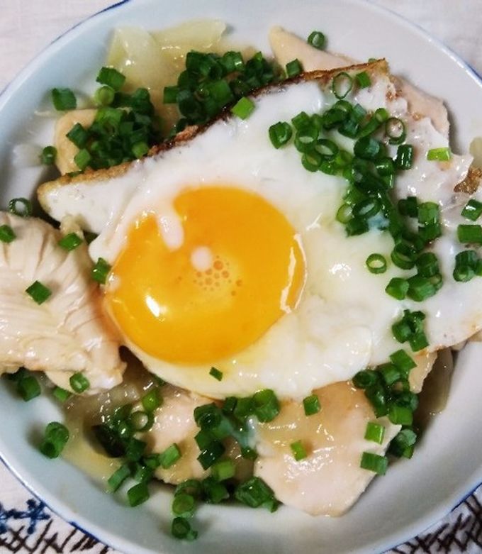 レンジで!ささみ丼-レシピのメイン写真