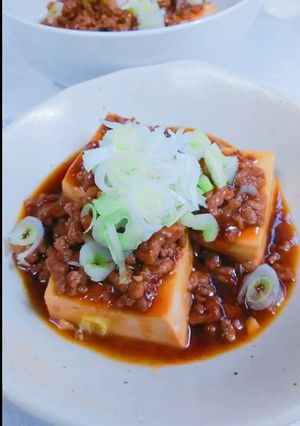 そぼろのリメイク!ひき肉と豆腐の煮込み-レシピのメイン写真