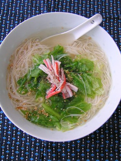 あっという間のにゅうめんでっせ-レシピのメイン写真