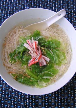 あっという間のにゅうめんでっせ-レシピのメイン写真