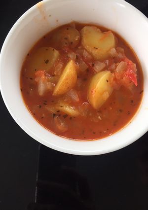 食べるトマトスープ-レシピのメイン写真