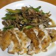 鶏のガーリック照り焼き