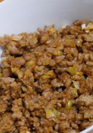 ピリ辛肉味噌-レシピのメイン写真