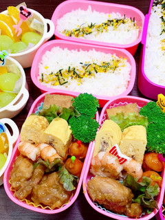 毎日のお弁当56となっちの学童弁当08-レシピのメイン写真