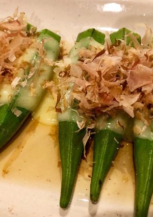 レンジで３分だけ！簡単オクラチーズ-レシピのメイン写真