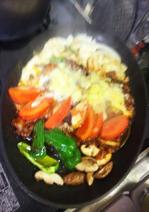味つきプルコギ肉でチーズ焼き肉☺️♥️-レシピのメイン写真