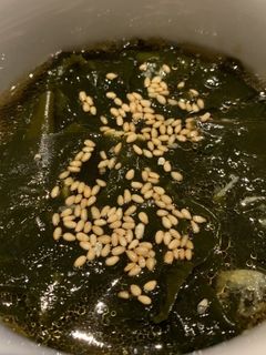 簡単わかめスープ 미역국-レシピのメイン写真