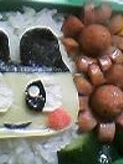 まめっち キャラ弁-レシピのメイン写真