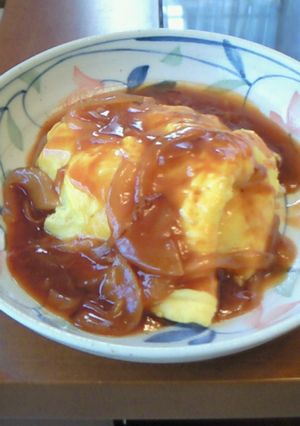 フライパン１個でカフェ風オムライス♪-レシピのメイン写真
