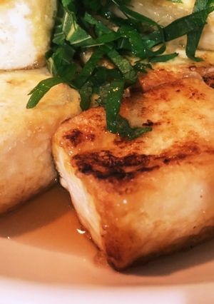 シンプルに♡お豆腐焼いただけ！-レシピのメイン写真