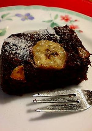 おからの入ったバナナチョコケーキ-レシピのメイン写真