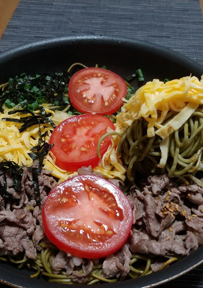 絡まない 瓦そばの焼き方-レシピのメイン写真