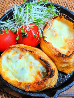 ピザ風油揚げ包み-レシピのメイン写真