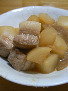豚ばらと大根の味噌煮-レシピのメイン写真