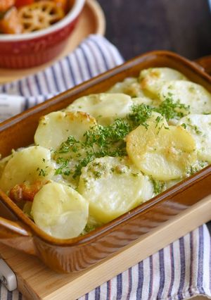 パセリたっぷりグラタン・ド・フィノワ-レシピのメイン写真