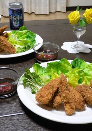 ぐるぐるトンカツ＆ささみスティック-レシピのメイン写真