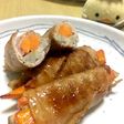 基本の肉巻き にんじんとごぼうの肉巻き