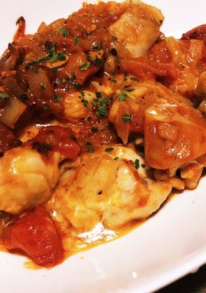簡単美味しい！もも肉のトマト煮-レシピのメイン写真