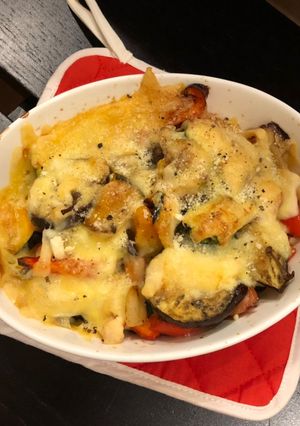 夏野菜のチーズ焼き-レシピのメイン写真