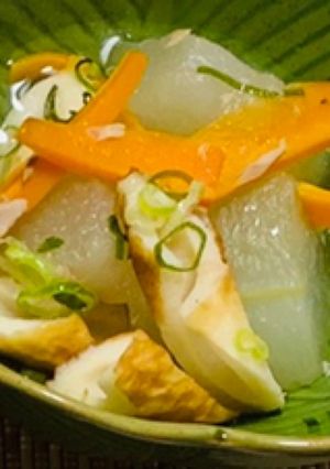 簡単！とうがんの煮物〜冬瓜デカイッッ-レシピのメイン写真