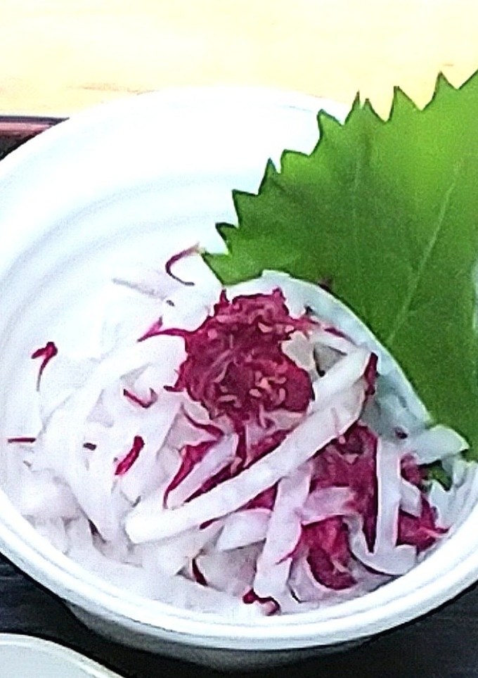 大根ともってのほかの和え物-レシピのメイン写真