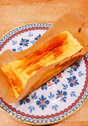 材料3つ低糖質 濃厚ベイクドチーズケーキ-レシピのメイン写真